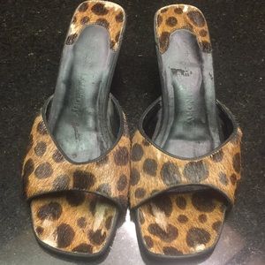 Leopard print shoes